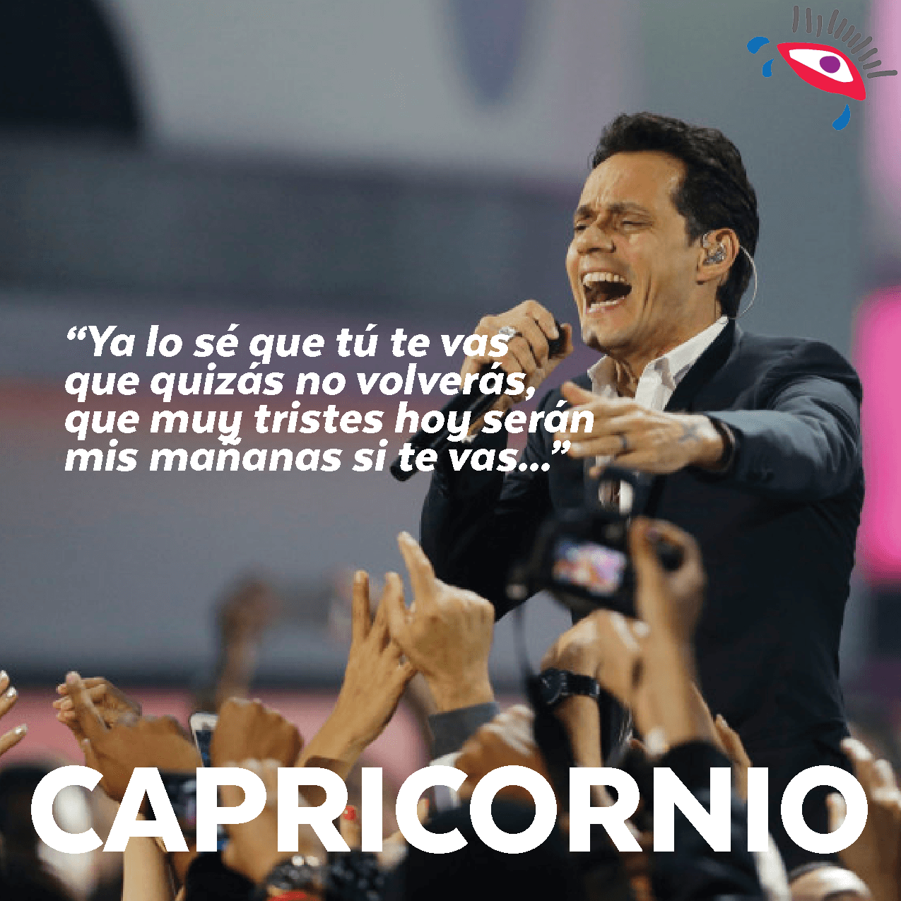 <b>Marc Anthony - Ya lo sé que tu te vas. </b>Composición de Juan Gabriel, sin embargo tiene mejores represarias si la dedicas con Marc.