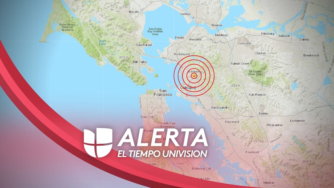 ¿Lo sentiste?: Temblor al este de Berkeley se registra la madrugada del jueves y esta fue la magnitud