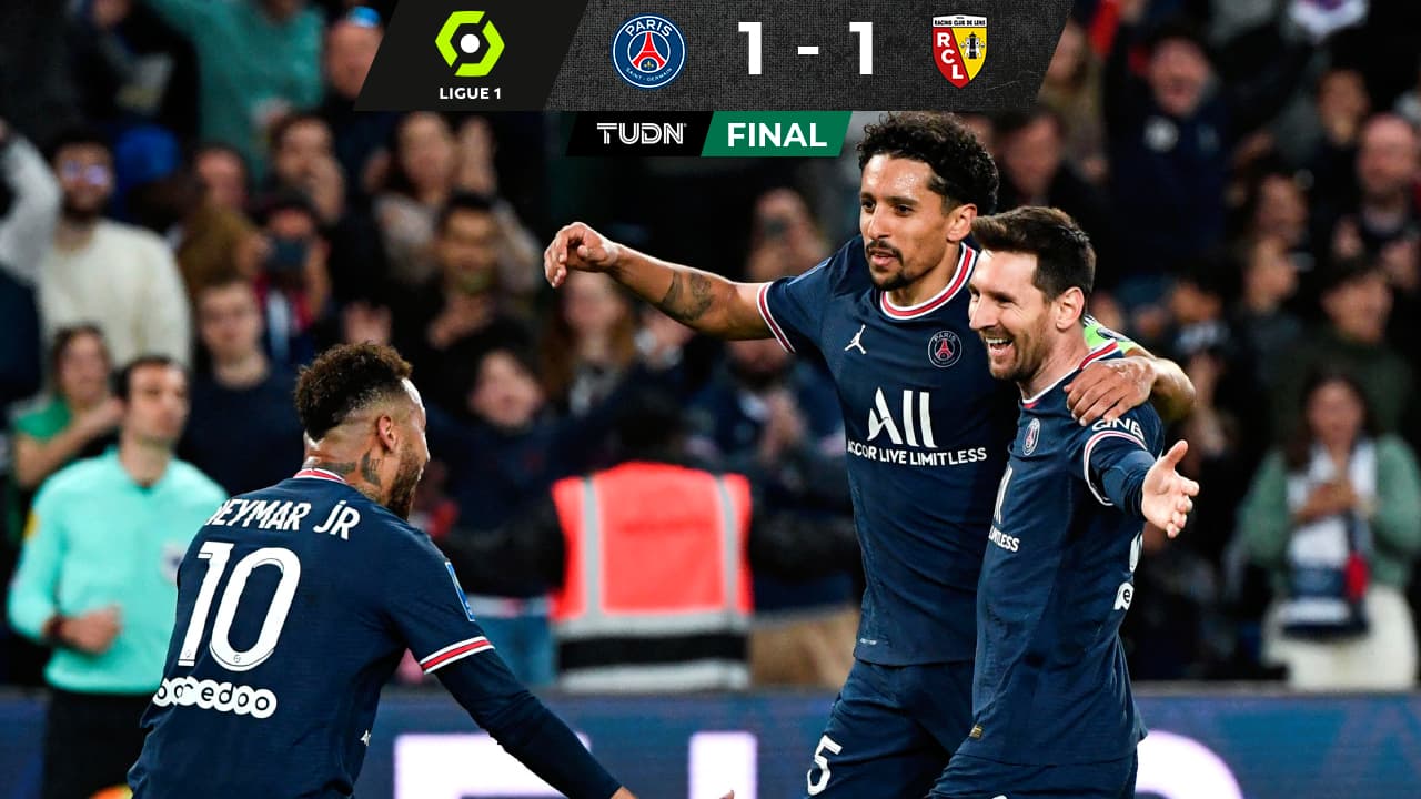 Messi anota golazo y PSG es campeón de Ligue 1 tras empate ante Lens