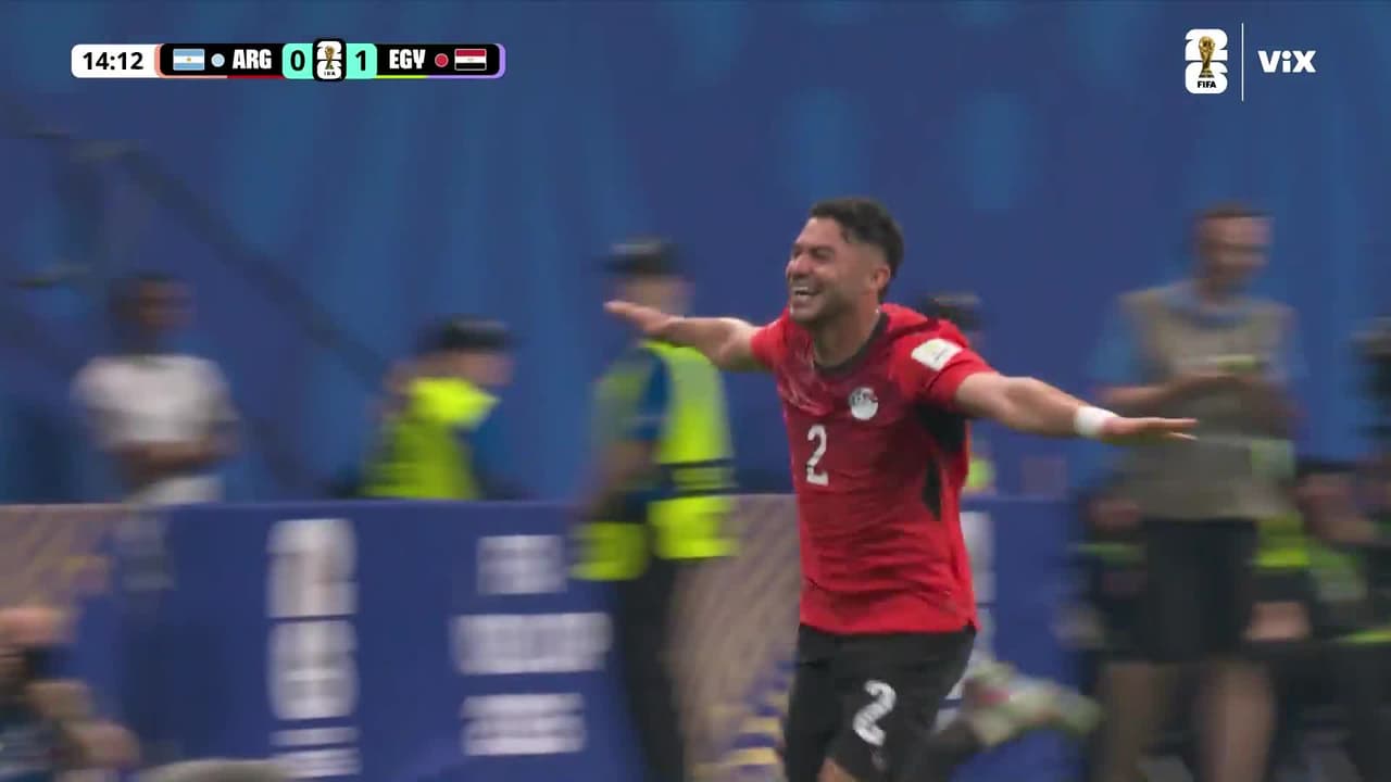 ¡Gol de Egipto! Yasser Ibrahim abre el marcador y Los Faraones ya lo ganan