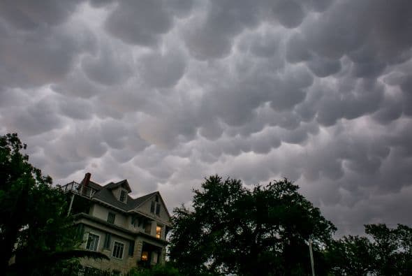 Algunas zonas de la capital texana quedaron bajo el agua luego de las intensas lluvias de los últimos días.