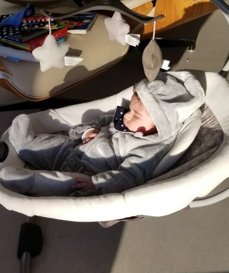 Y esta vez volvió a sorprender a sus seguidores con esta fotografía donde se ve que el pequeño Dante ha crecido muchísimo desde la primera vez que Danna lo presentó públicamente.