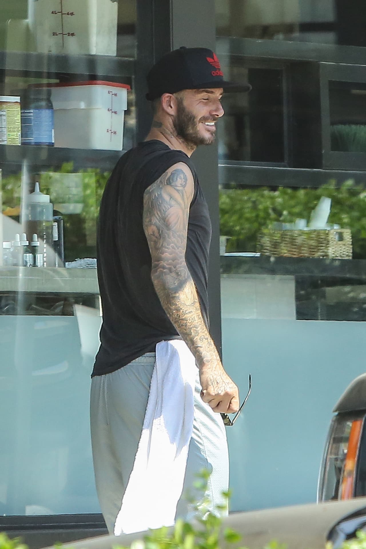 El papá de cuatro se comportó como todo un caballero.