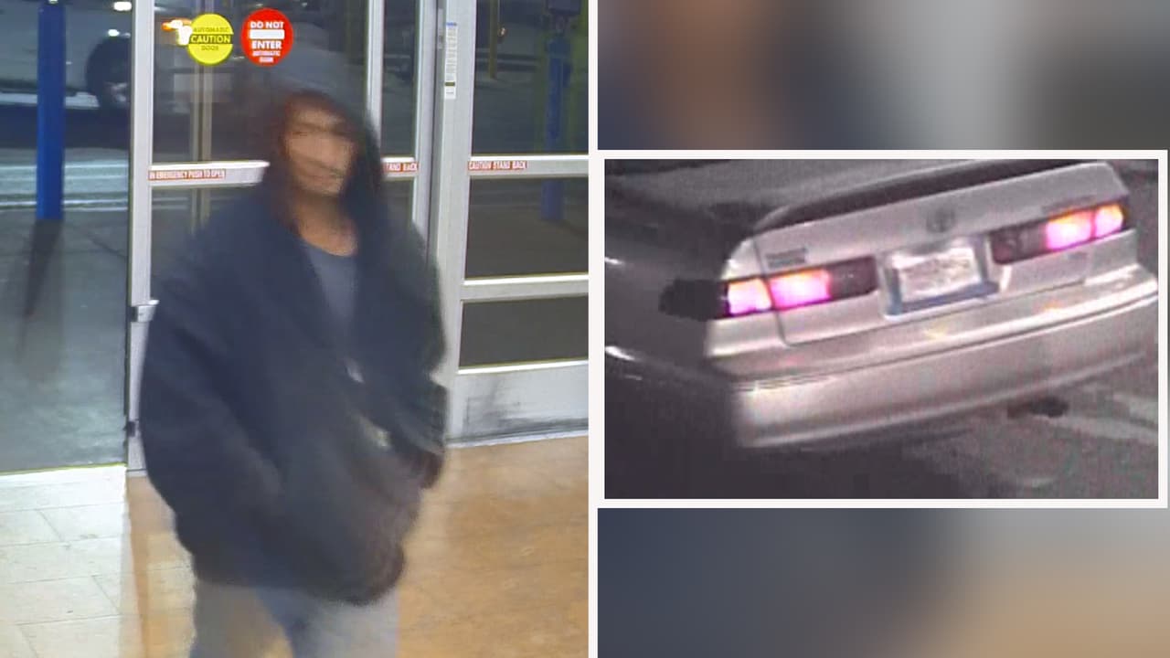 ¿Lo has visto?: Buscan a sospechoso de provocar un incendio en un Walmart al noreste del condado Harris