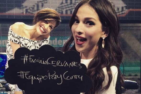 Paty y Hanna no pararon de hacer caras chistosas para llamar la atención de sus seguidores.