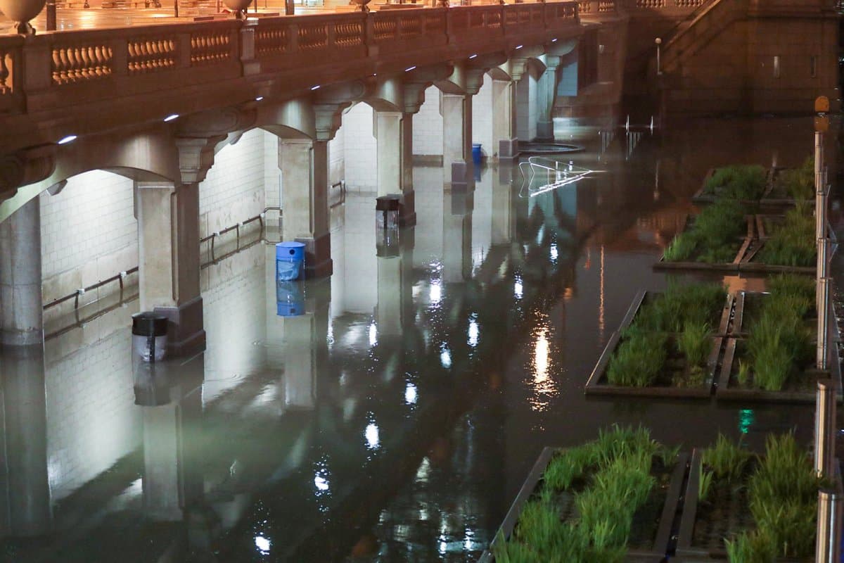 Centro de la ciudad de Chicago, Illinois.