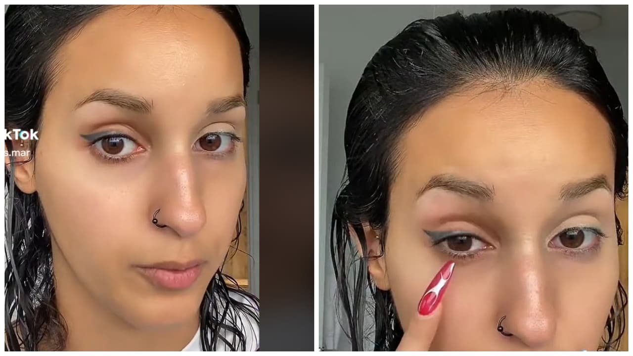 Tiktoker se tatuó los ojos a sus 19 años y ahora se arrepiente: "Error más grande de mi vida"