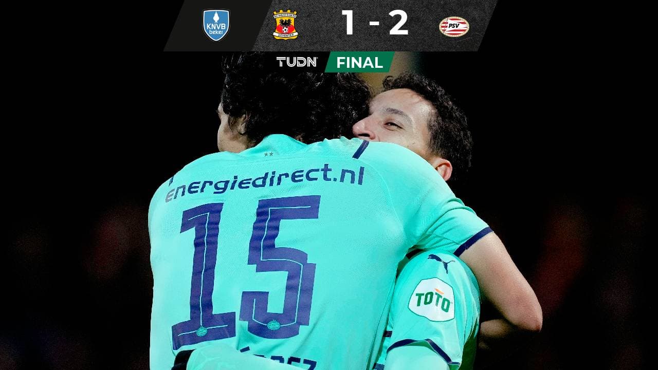 Con Erick Gutiérrez, el PSV se metió a la Final de la Copa de Holanda