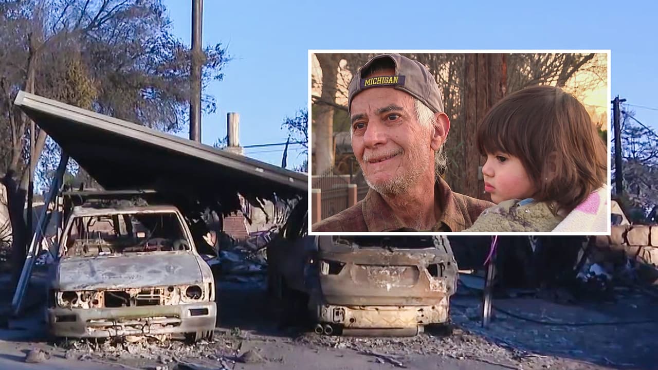 Incendio Eaton en Altadena: "En menos de 10 minutos ya estaba aquí en la casa", recuerda José Medina