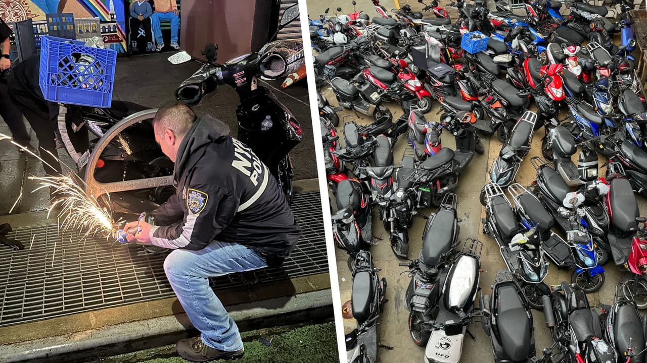 Sigue cacería contra motocicletas ilegales: decomisan más de 1,670 unidades en Nueva York