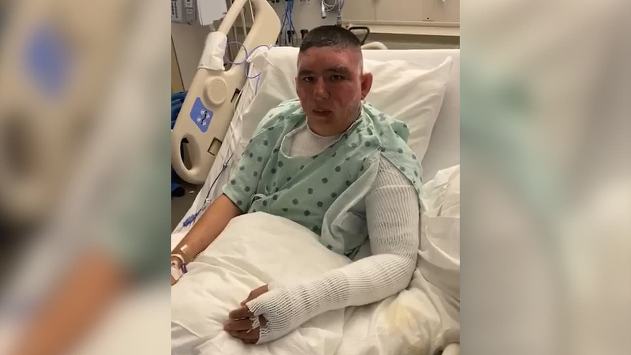 Perdió a su hijo en un incendio y ahora busca la manera para trasladar y enterrarlo en México