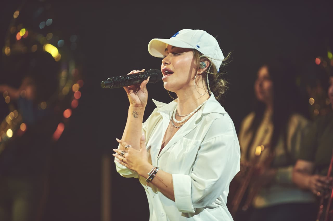 <b>Chiquis</b> también se hizo presente en el segundo día de ensayos.