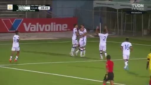 ¡Golazo de Guatemala! Martínez empata el juego con una jugada preparada