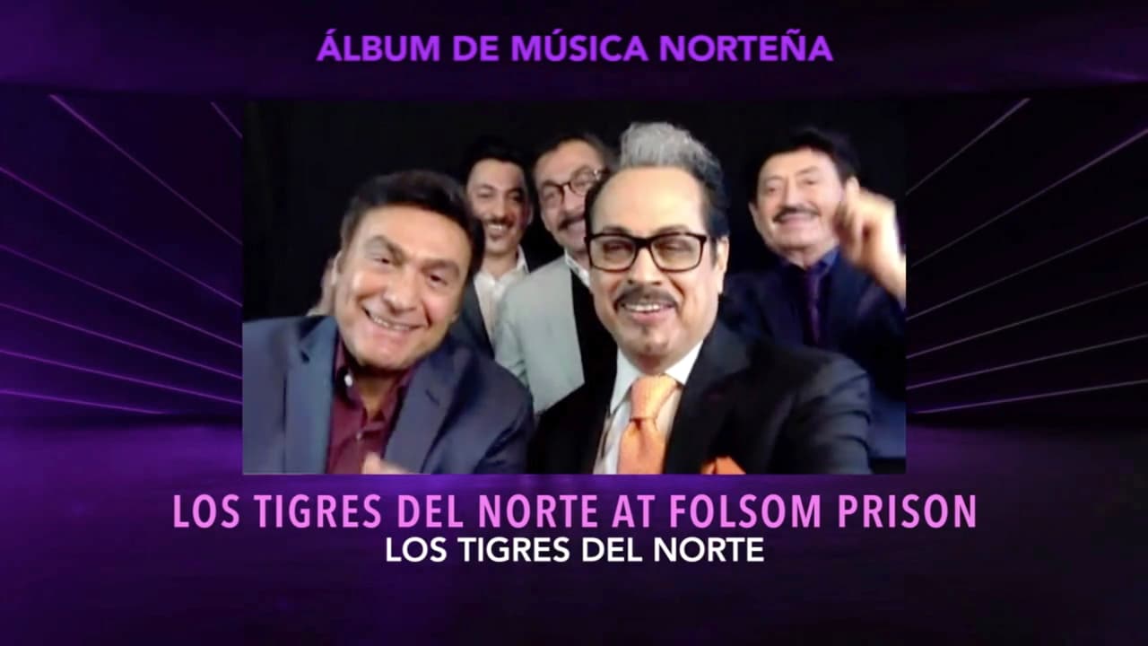 El Mejor Álbum de Música Norteña quedó en manos de Los Tigres Del Norte por ‘At Folsom Prison’.