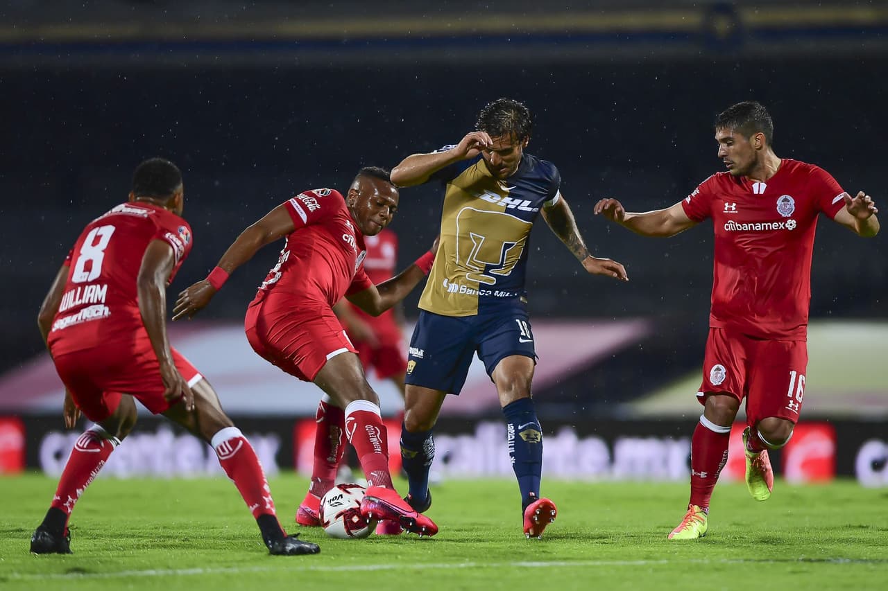 Pumas no logra vencer al Toluca en su casa y ambos equipos se despiden de la Copa GNP por México.