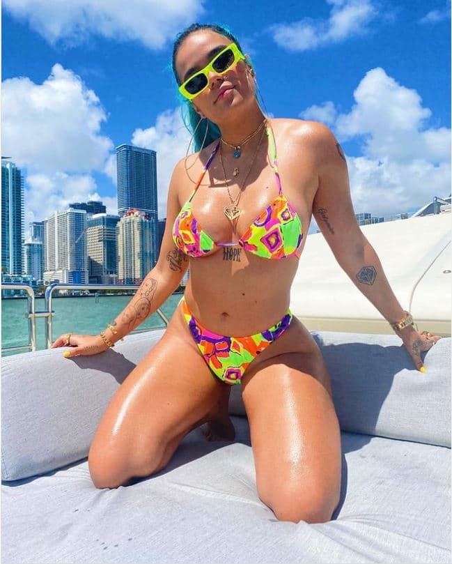Karol G bikini