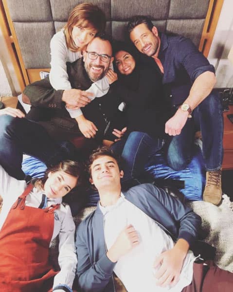 Eric Morales, director de escena de 'Caer en tentación', publicó en su cuenta de Instagram algunas imágenes donde se ve que existe una buena química entre el elenco de la telenovela.