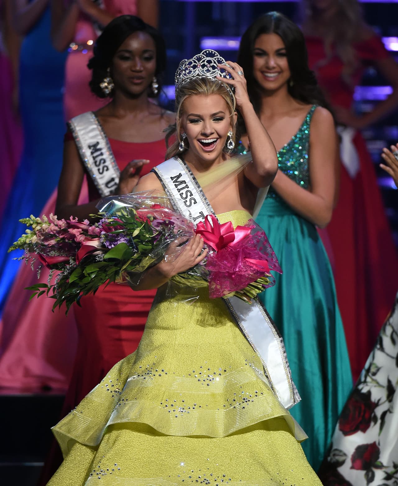 Su primer desfile como Miss Teen USA.
