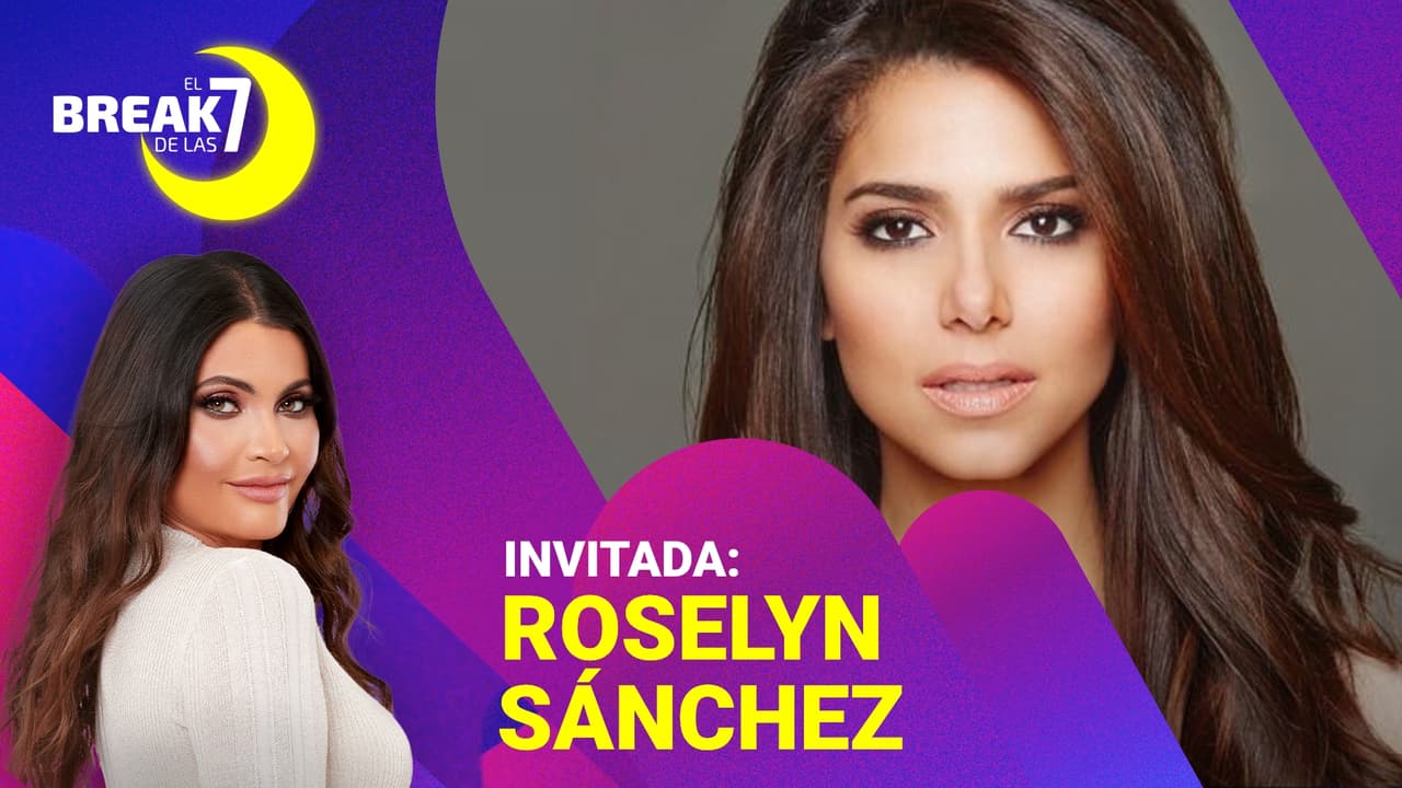Roselyn Sánchez tiene una divertida charla con Chiqui Delgado en El Break de las 7