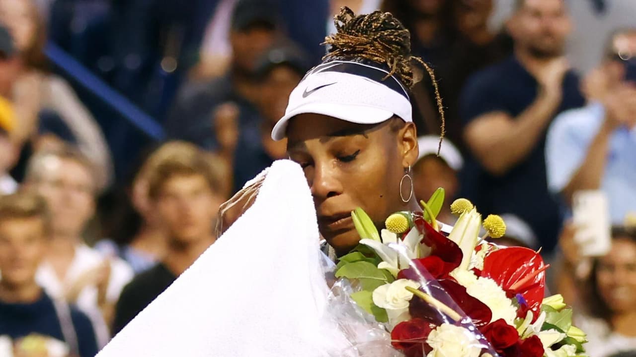 Serena Williams se despide con lágrimas tras ser eliminada en Toronto