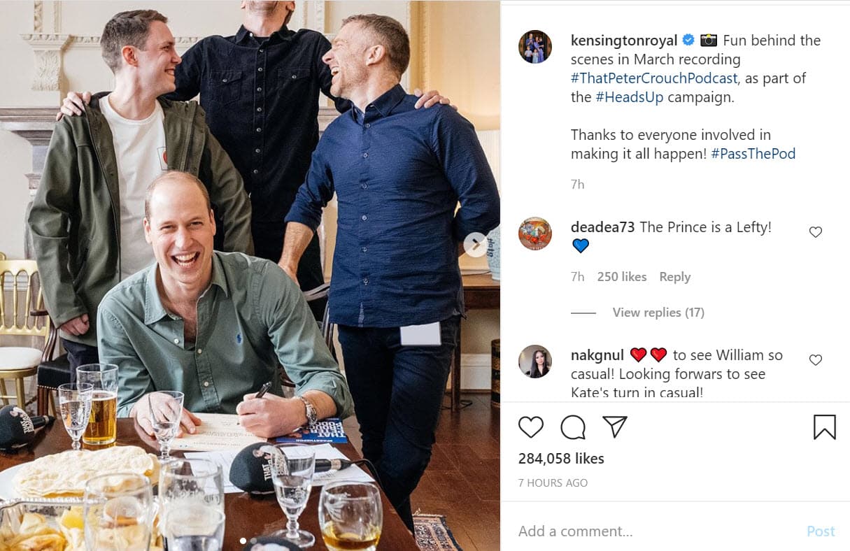 En la entrevista, el exfutbolista le preguntó al príncipe William si creía que George algún día podría ser el máximo goleador de todos los tiempos del
<b><a href="https://www.avfc.co.uk/" target="_blank">Aston Villa</a>. </b>
<br>