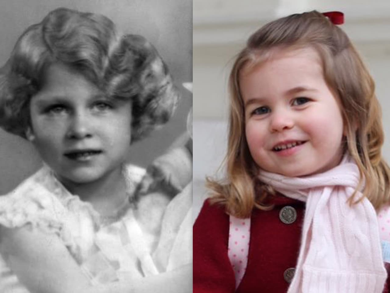 Los destellos rubios en el cabello de ambas son otra similitud.