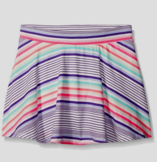 Shorts con falda para las gimnastas y bailarinas (The Children's Place)
