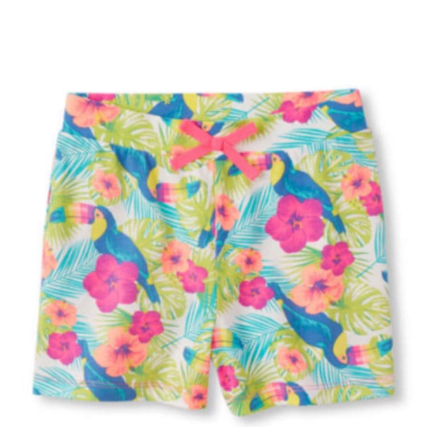 Shorts coloridos para la playa y la piscina (The Children's Place)