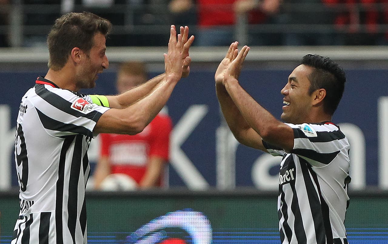 Marco Fabián da asistencia en triunfo del Frankfurt 2-0 ante el Ingolstadt