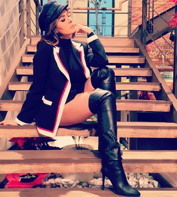 Si alguien sabe estar a la moda y más si se trata de calzado se trata esa es Galilea Montijo.