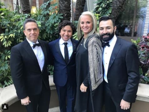 Anthony cerró con broche de oro el sueño de haber participado en 'Coco' al estar presente, junto con los directivos del filme, en la pasada entrega del Oscar, donde la película ganó en dos categorías: Mejor filme animado y Mejor canción.