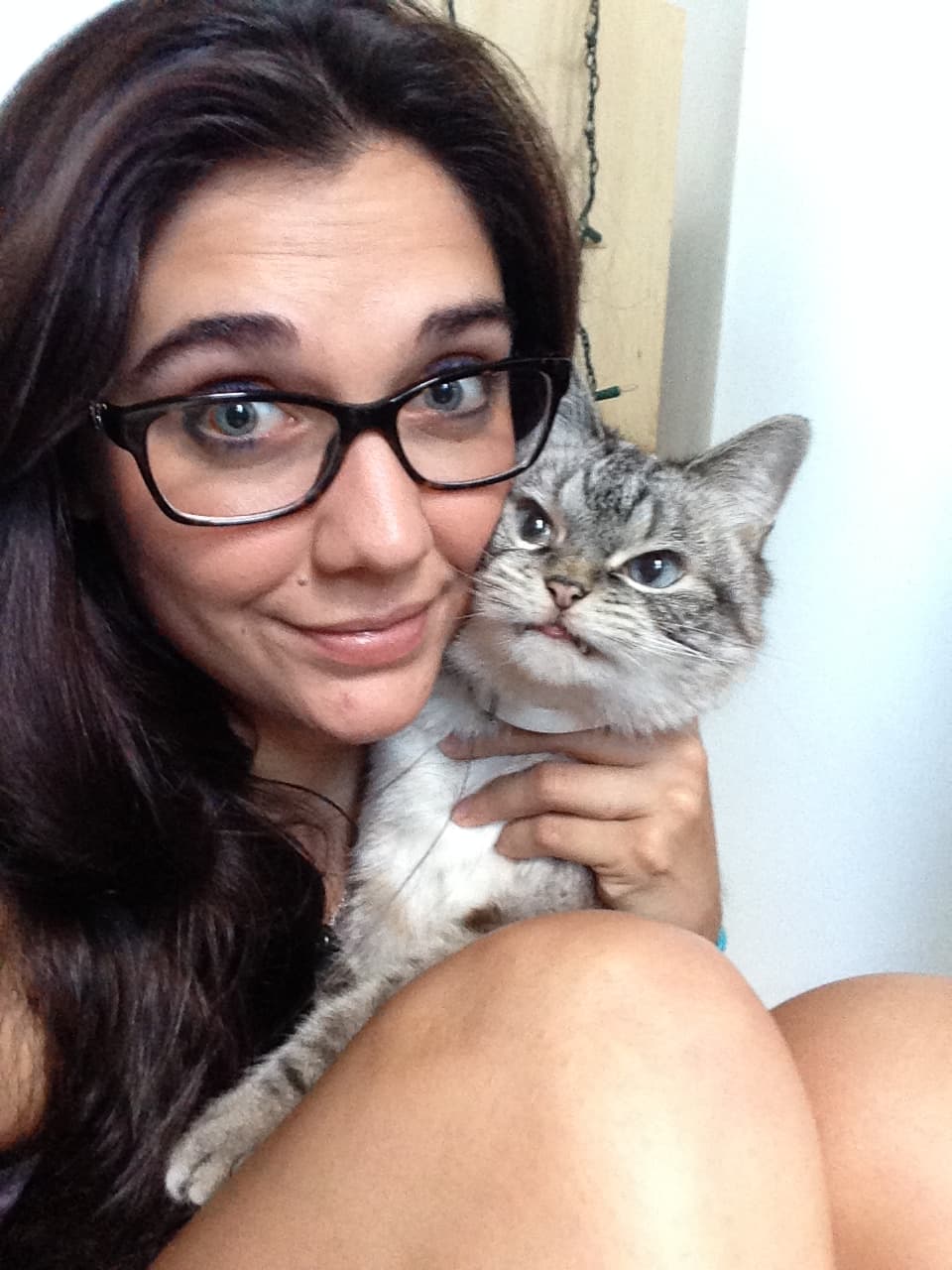 A pesar de lucir terrorífica, la minina se ha ganado el corazón de cientos de personas.