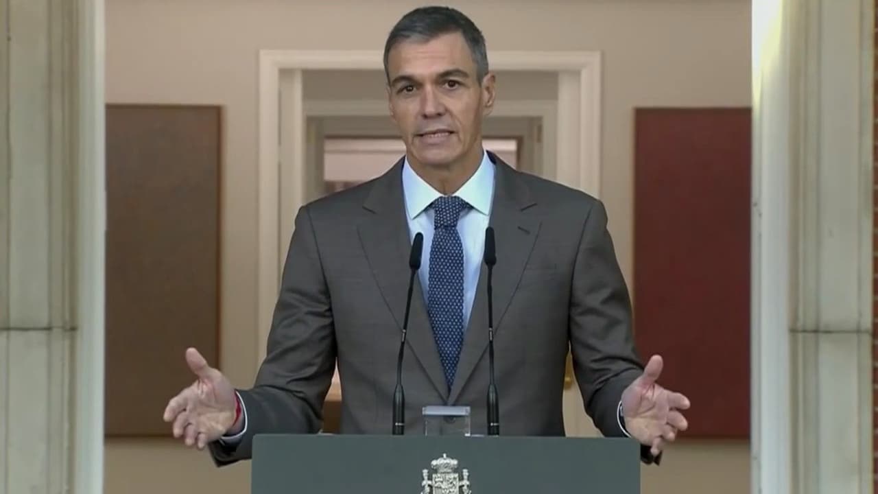 Pedro Sánchez convoca elecciones generales anticipadas en España tras el rechazo parlamentario a sus decretos