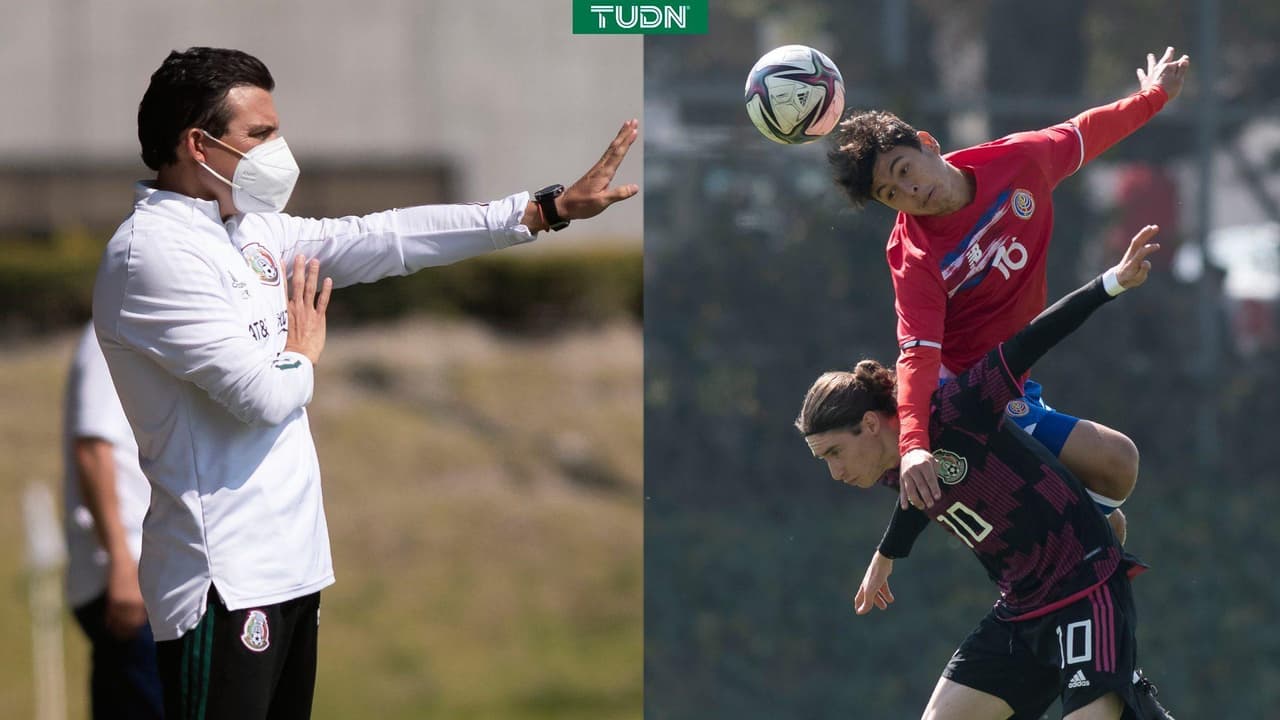 Luis Pérez, entrenador de México Sub-20, le tira 'flores' a Marcelo