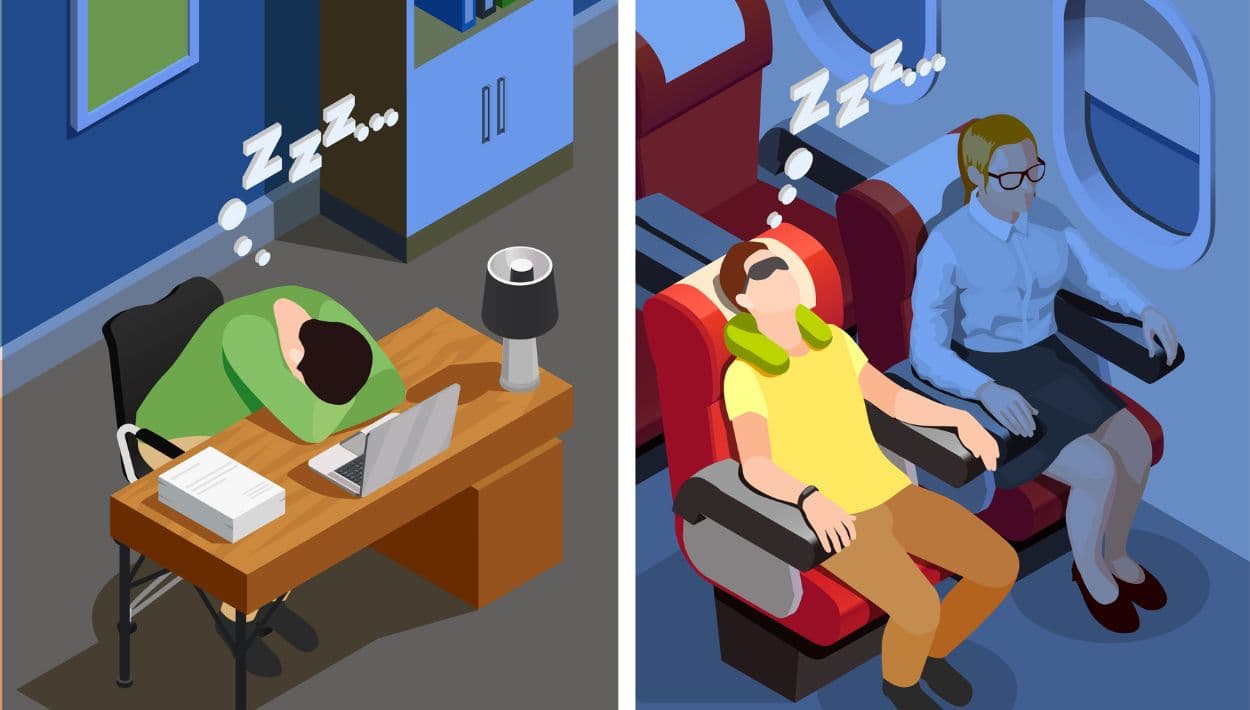 ¿Viajaste lejos y estás cansado? Así puedes ajustar tu reloj interno