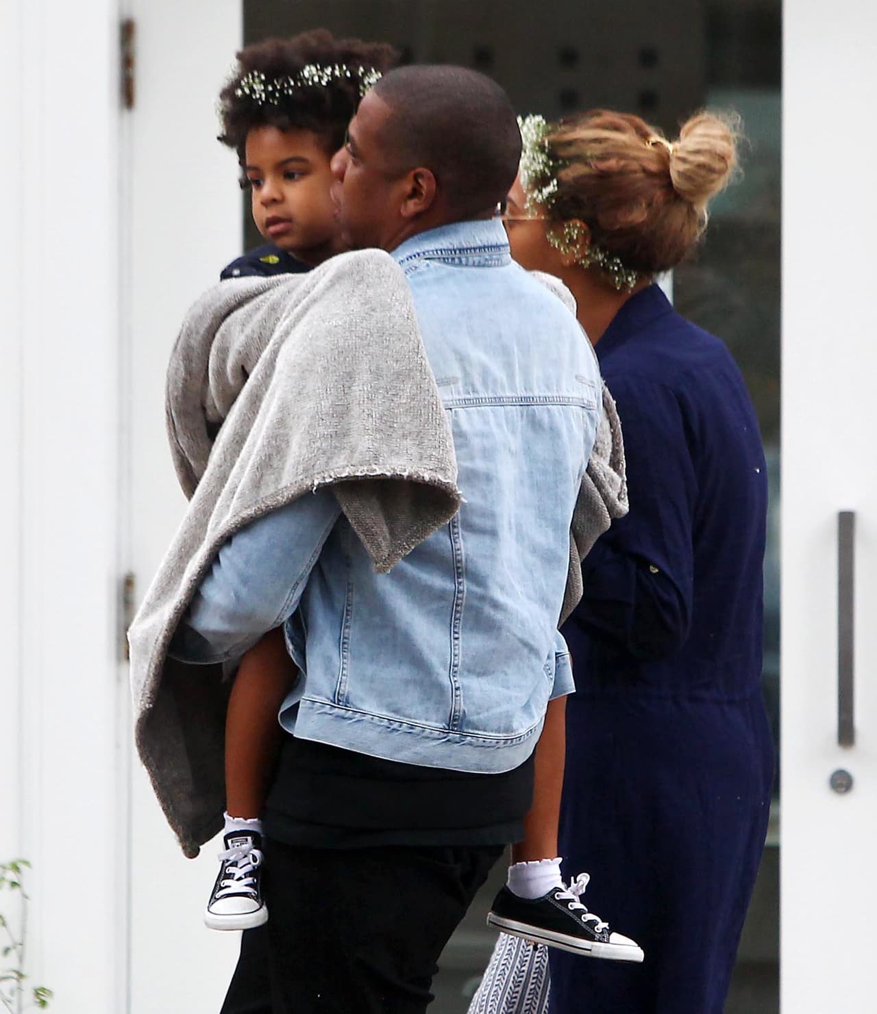 Blue Ivy disfrutó de la película 'Angry Birds'.