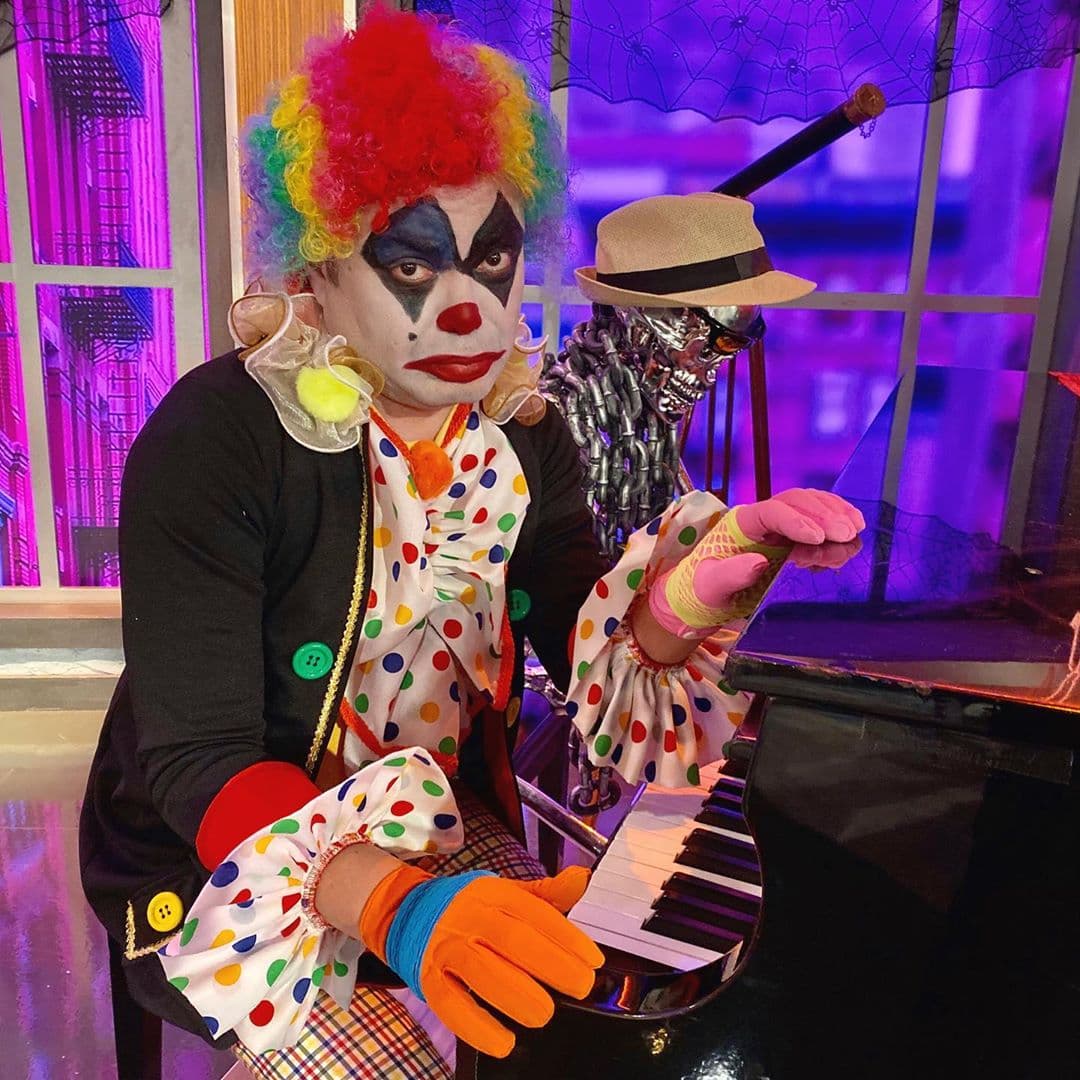 El reportero de El Gordo y La Flaca, Óscar Petit, también estuvo presente en el terrorífico circo que se armó en el estudio.