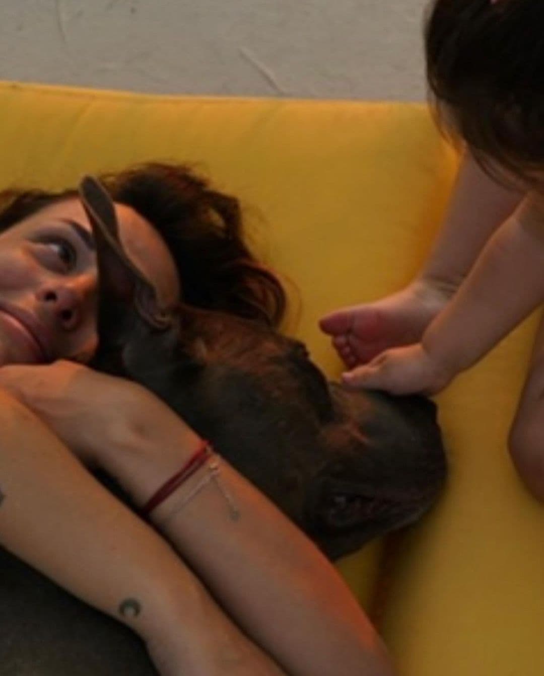 La actriz de 'Mi marido tiene más familia' se deshizo en cumplidos para su perro y al pie de las instantáneas le dedicó un emotivo mensaje.