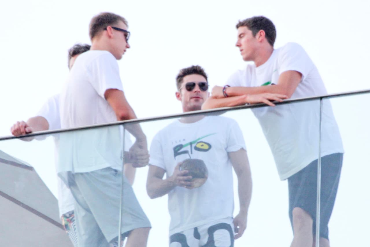 Zac ha compartido en sus redes sociales los eventos olímpicos que ha presenciado.