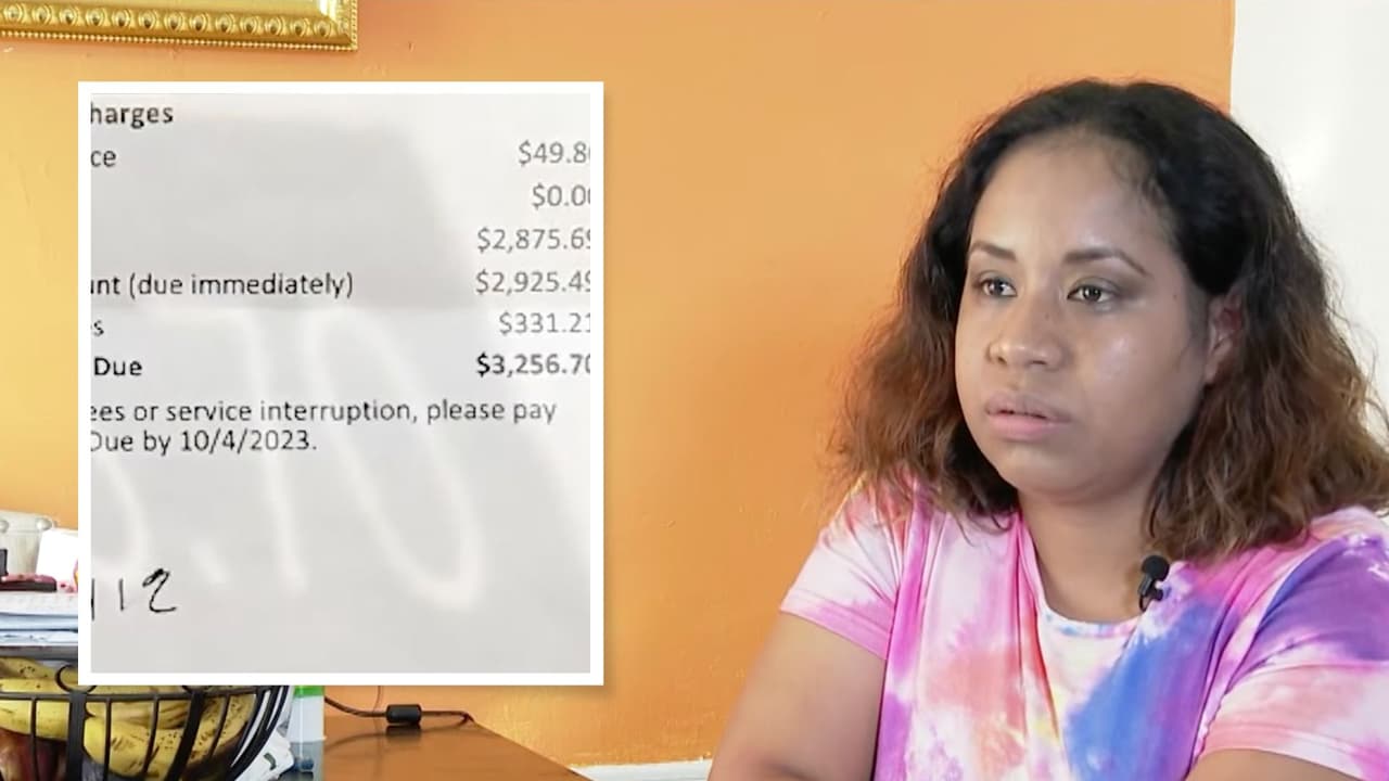 Hispana denuncia que recibió una factura del agua por más de $3,000 y la ciudad de Houston no le da respuesta