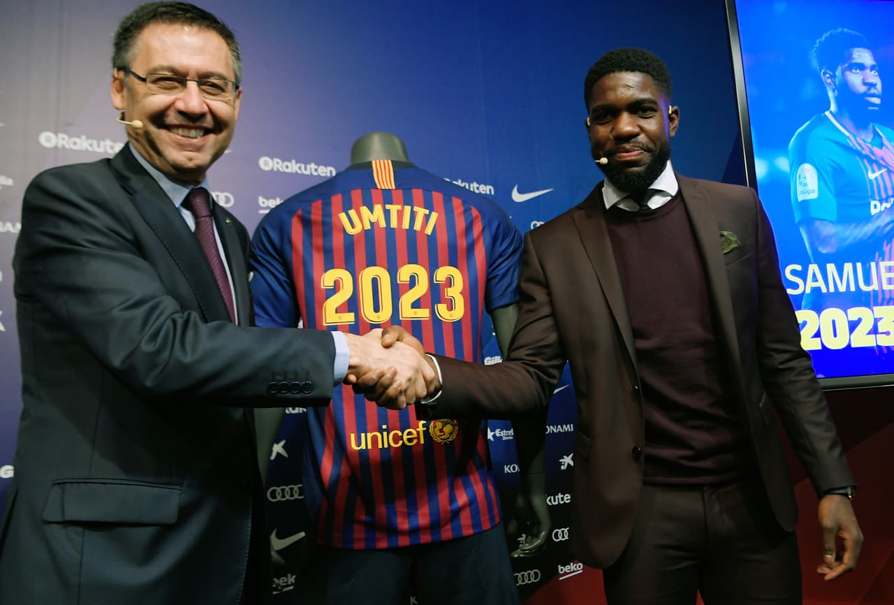 Umtiti: "Nunca he pensado en dejar el Barça; es mi casa"
