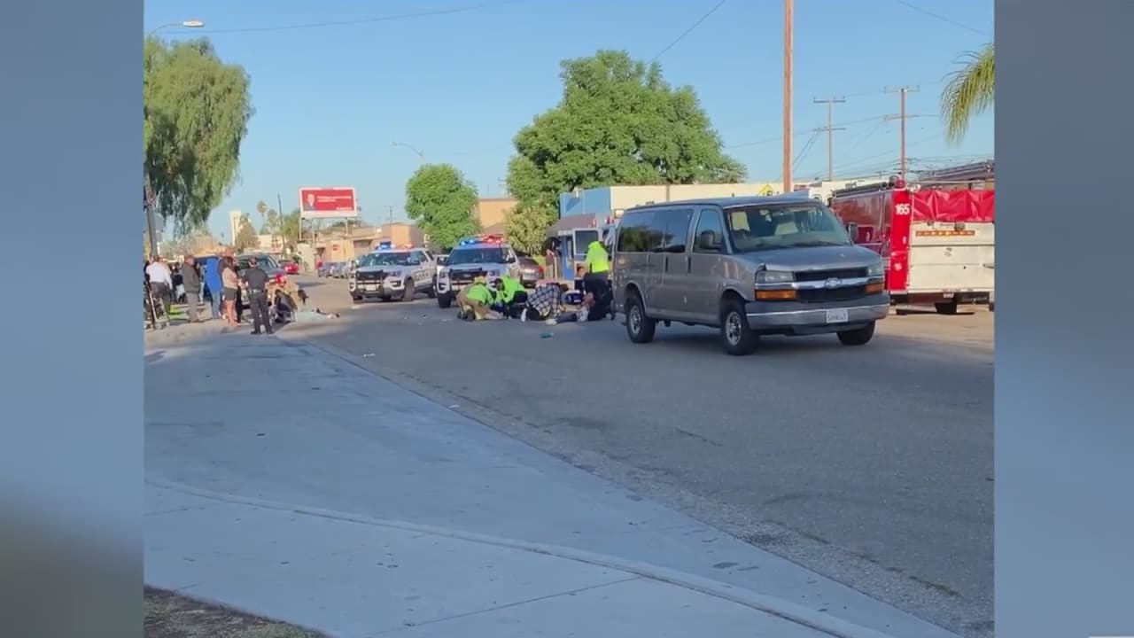 Menor de 8 años muerto y otro de 9 gravemente herido tras ser arrollados por adolescente frente a escuela en Oxnard