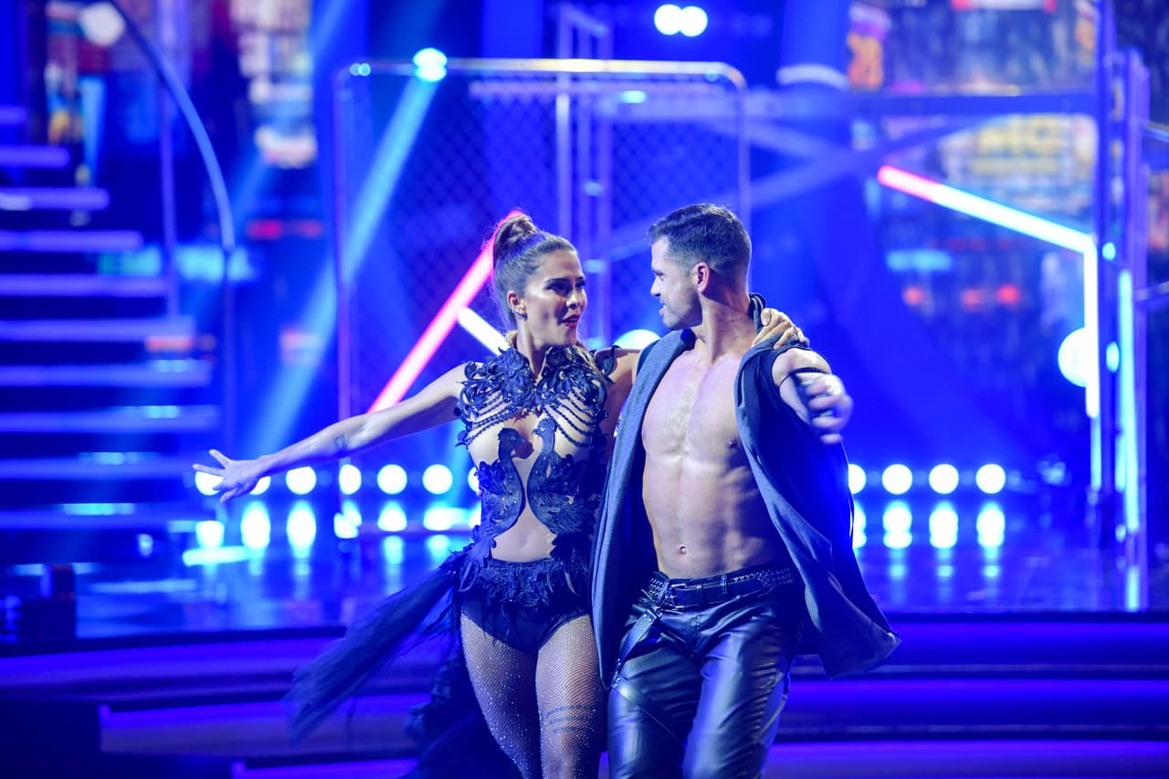 El baile de Greeicy y Pedro contócon la coreografía de Jon y Oksana.