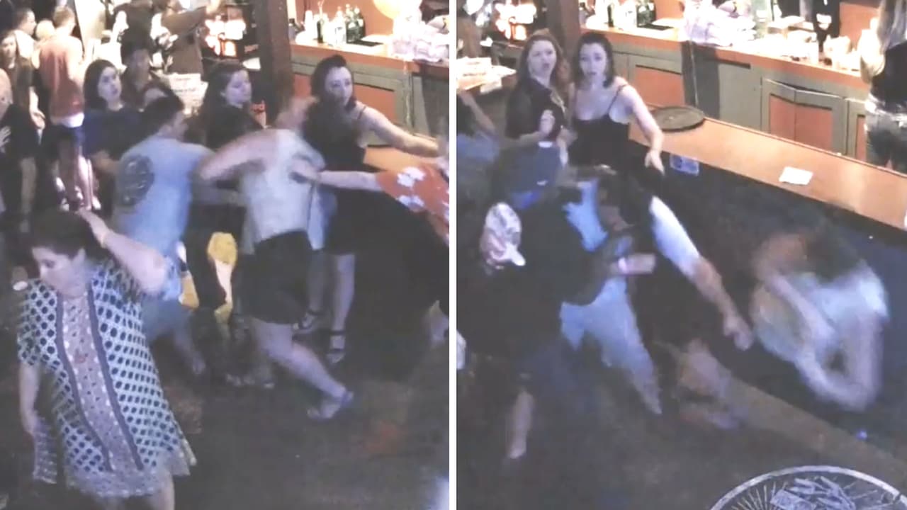Buscan a sospechoso que agredió a mujer en bar de Georgia
