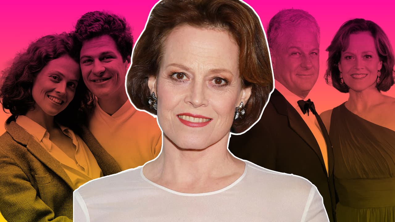 Sigourney Weaver se casó con su primer novio: él la salvó del ridículo en una fiesta