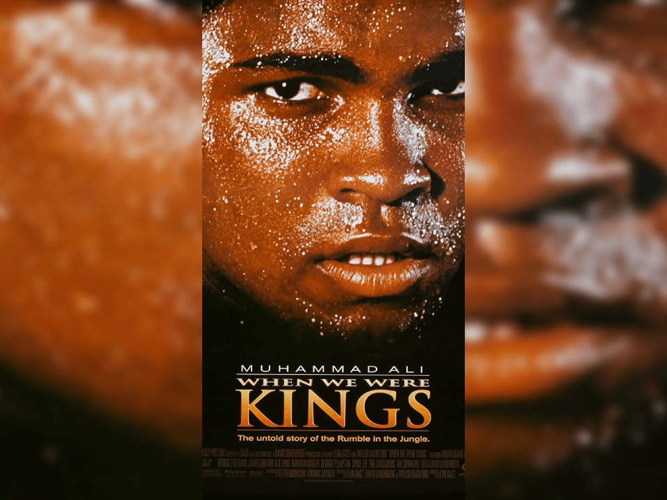 <b>When we were kings</b>
<br>La pelea por el campeonato de peso pesado de 1974 en Zaire, ‘The Rumble in the Jungle’, entre el campeón George Foreman y el desafiante Muhammad Ali.