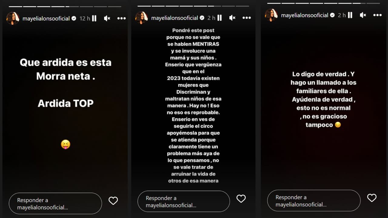 Mayeli Alonso publicó estos mensajes tras darse a conocer que su novio Andy Ruiz Jr. supuestamente abusó de otra de sus exparejas.