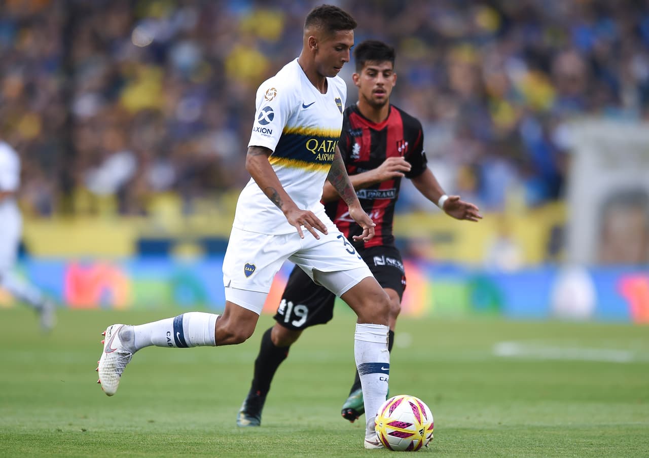 Aunque no tiene mucho tiempo de juego en Boca, el joven Agustín Almendra estaría en los planes del Napoli para potenciarlo a futuro.