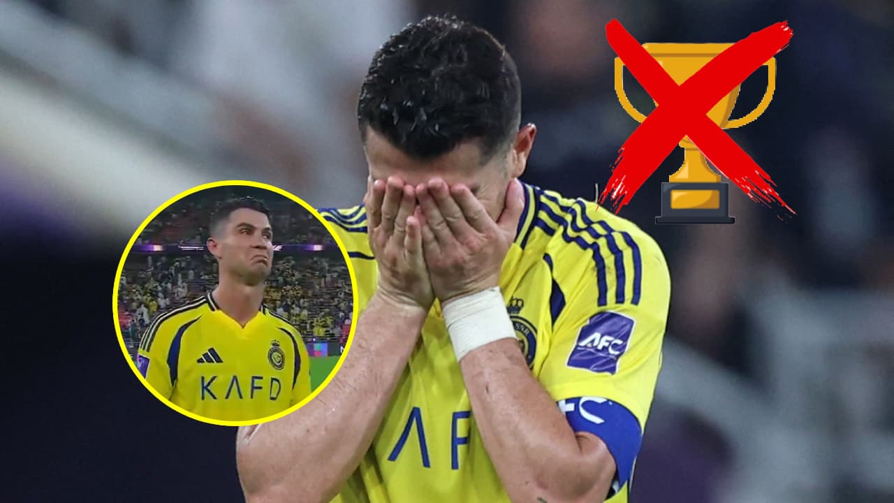 Qué imagen: Entre lágrimas, Cristiano se auto regaña tras eliminación