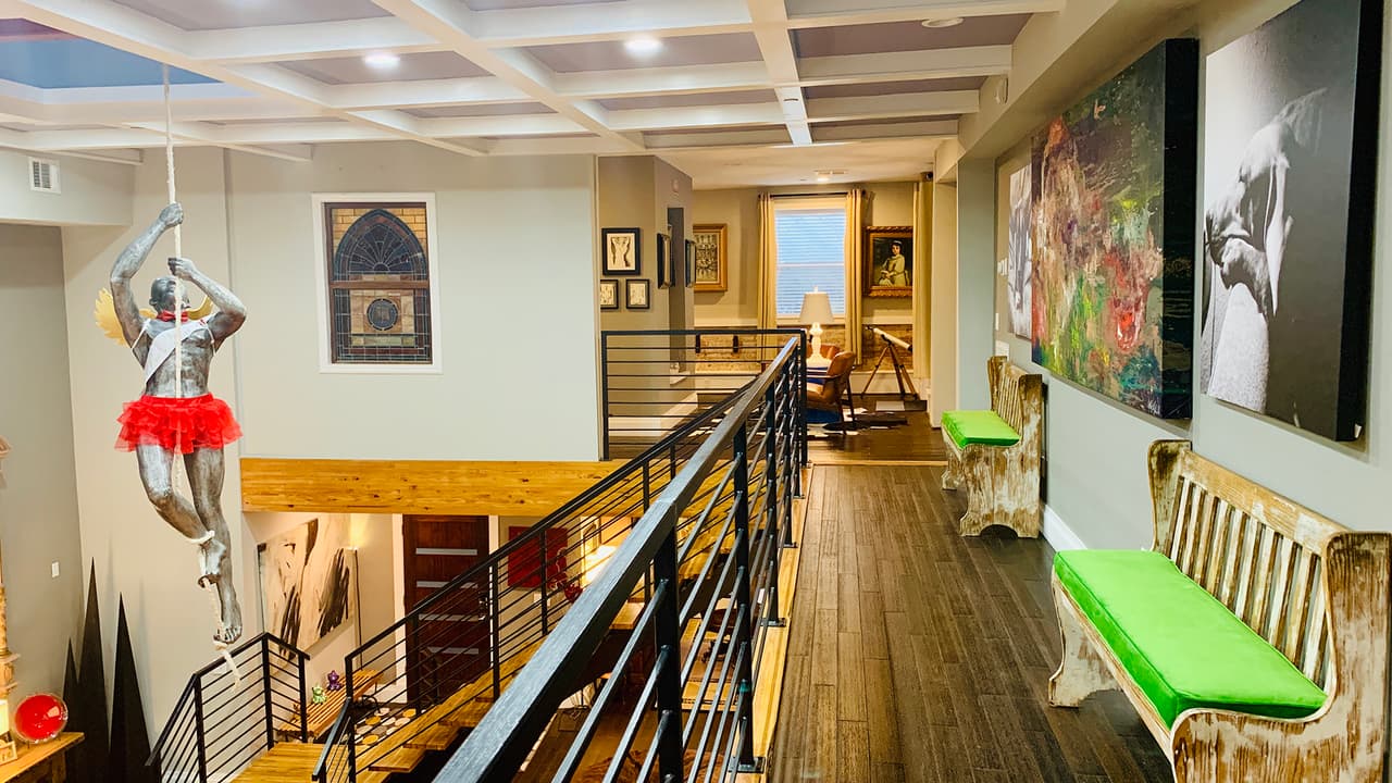 Los dos departamentos de arriba tienen tres niveles lo que les da una gran amplitud interior.